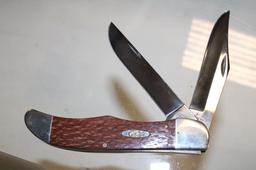 CASE FOLDER HUNTER #7265 KNIFE W/BOX