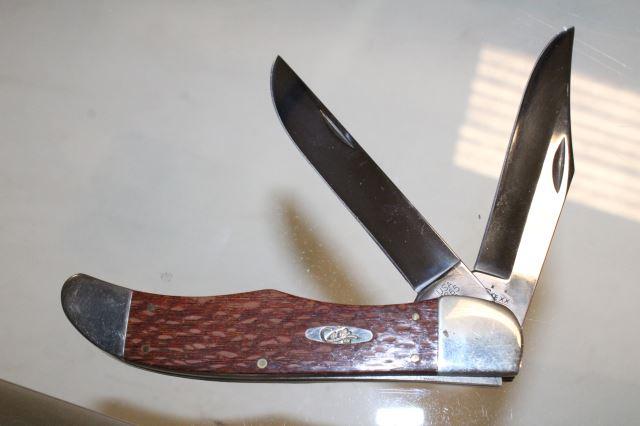 CASE FOLDER HUNTER #7265 KNIFE W/BOX