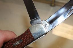 CASE FOLDER HUNTER #7265 KNIFE W/BOX
