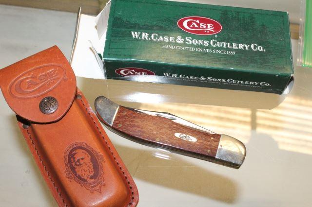 CASE FOLDER HUNTER #7265 KNIFE W/BOX
