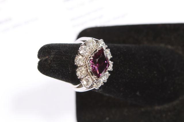 GARNET STATEMENT RING