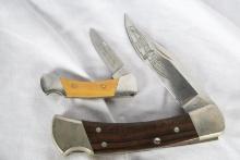 2 BUCK KNIVES 25TH ANNIVERSARY & O.U.P.S CALL