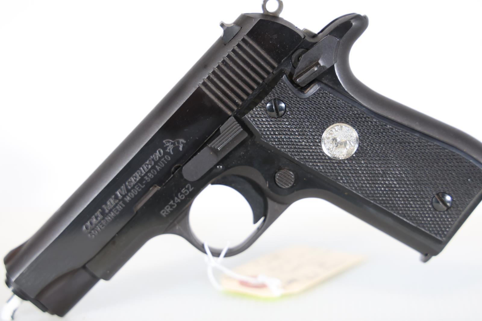 COLT MKIV SERIES 80 GOVERNMENT MODEL MUSTANG,