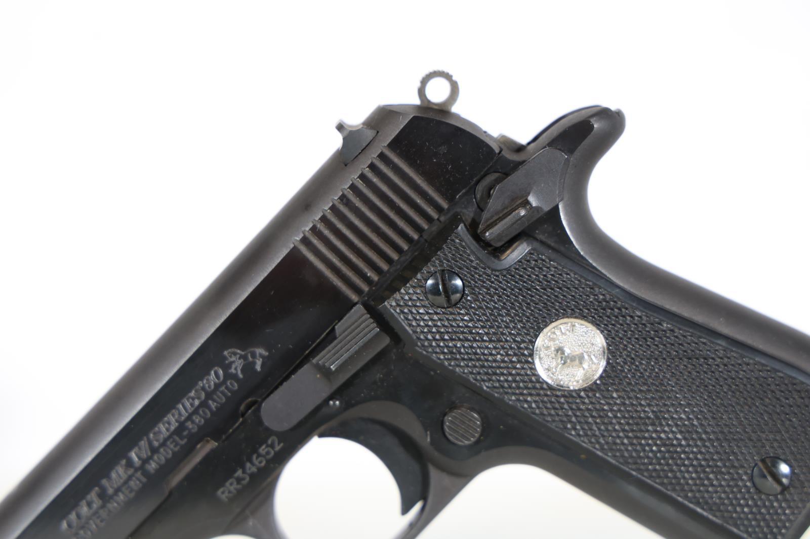 COLT MKIV SERIES 80 GOVERNMENT MODEL MUSTANG,
