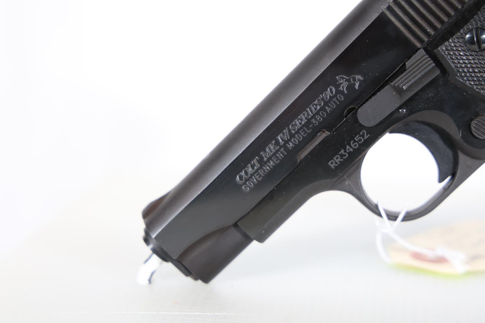 COLT MKIV SERIES 80 GOVERNMENT MODEL MUSTANG,
