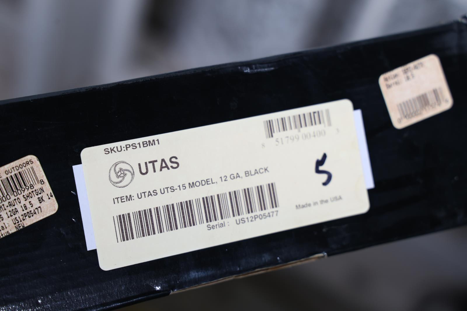 UTAS UTS-15, SN US12P05477,