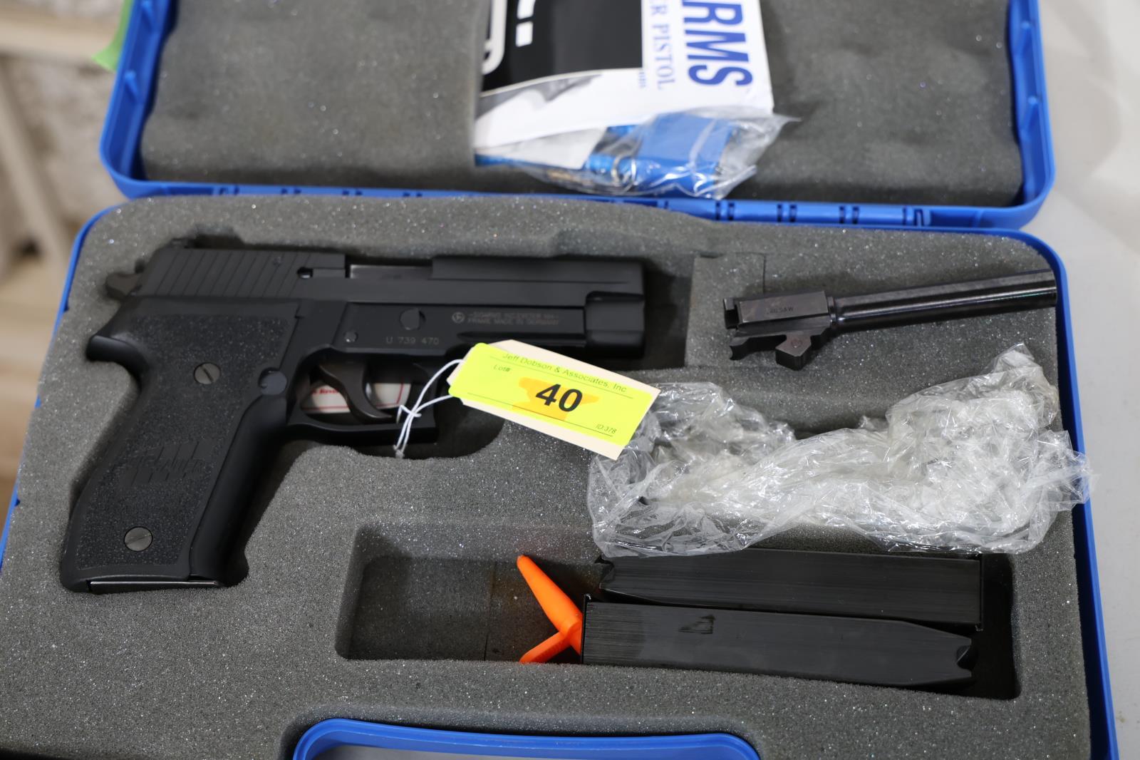 SIG SAUER P226, SN U739470,