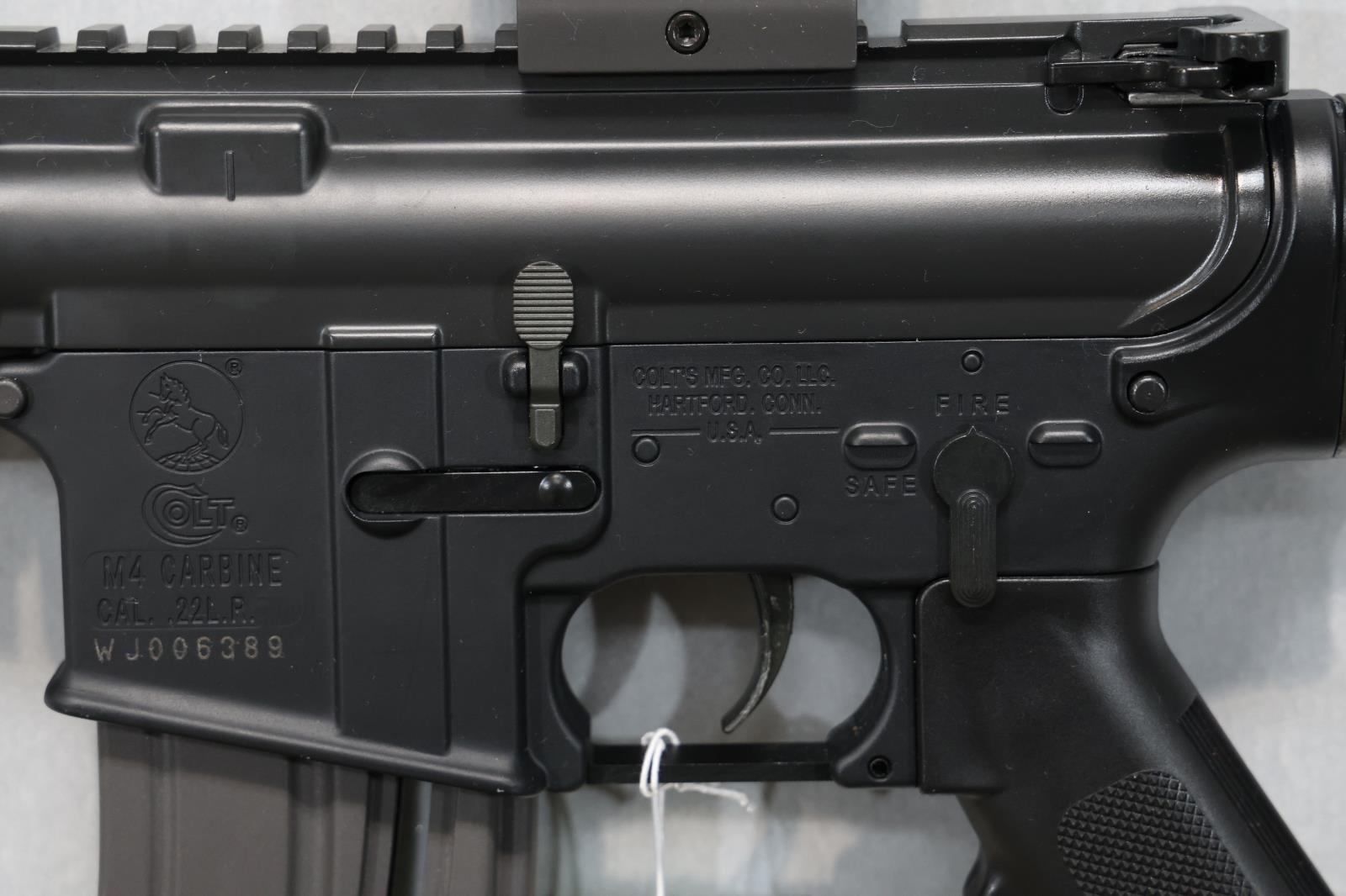 COLT / WALTHER M4 CARBINE, SN WJ006389,