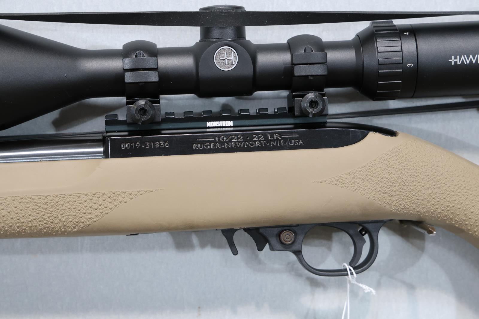 RUGER 10/22, SN 0019-31836,