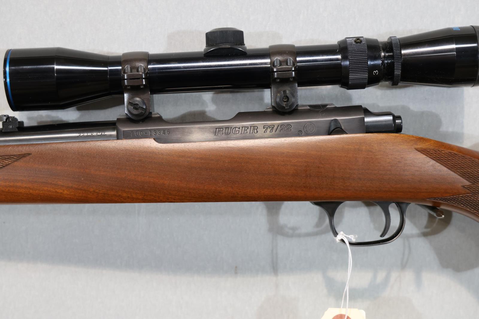RUGER 77/22, SN 700-13346,