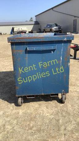 BLUE BINS CAPABLE WITH FORK LIFT