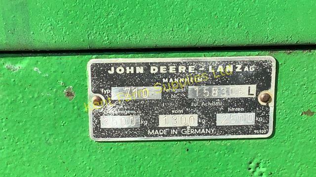 JOHN DEERE 710 TRACTOR