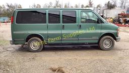 1999 CHEVY EXPRESS VAN