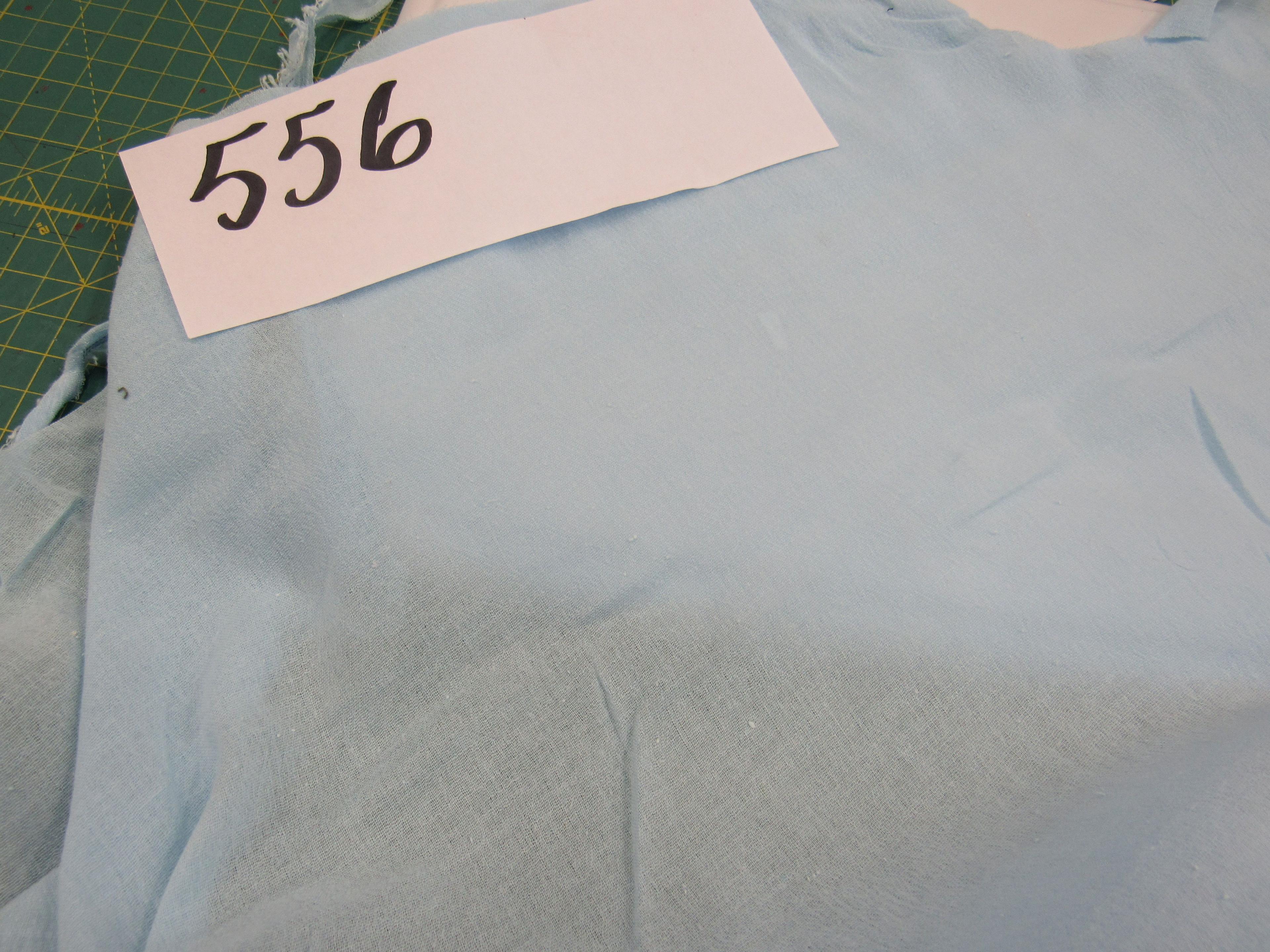 pale blue gause selling by the linear yard