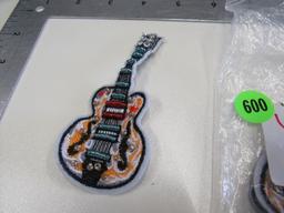 4inch sequin guitar patch