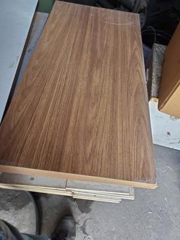 new Formica table tops 44.5" x 21.8" x 1.5" thick