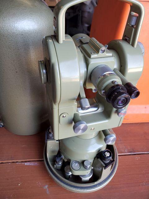 Wild Theodolite with leveling base for precision leveling