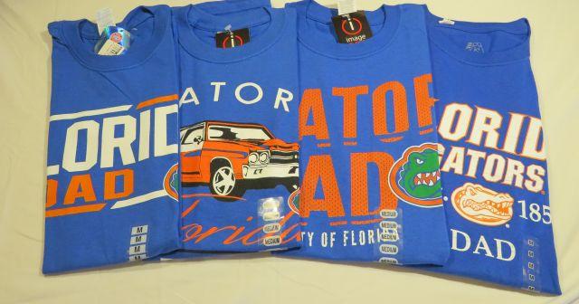 Mixed lot of Gator Dad t-shirts (17)M