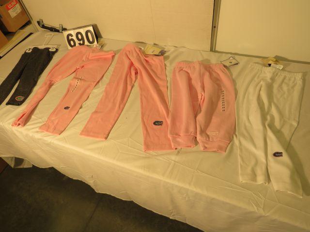 Florida Gator mixed style and color toddler stretch pants (2) 3T ((1) 4 (1)6 (1) 9