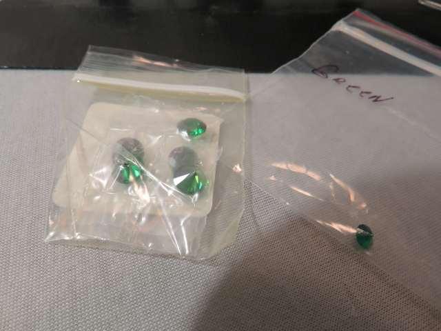 Cubic zirconia Purple Round 6mm