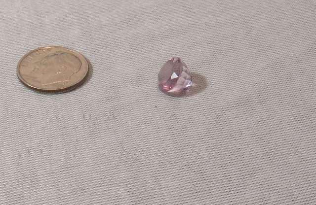 Amethyst Round mixed cut Faceted 8.60mm x 7.85mm