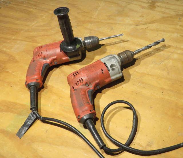 Milwaukee corded drill motors