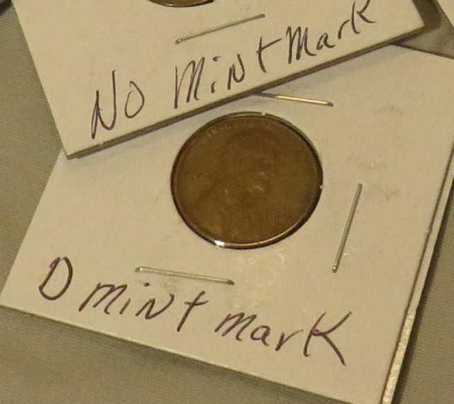 1948 wheat penny - jacketed (9) D, (5) no mint mark