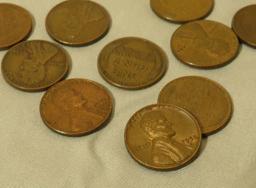 mixed wheat penny - loose