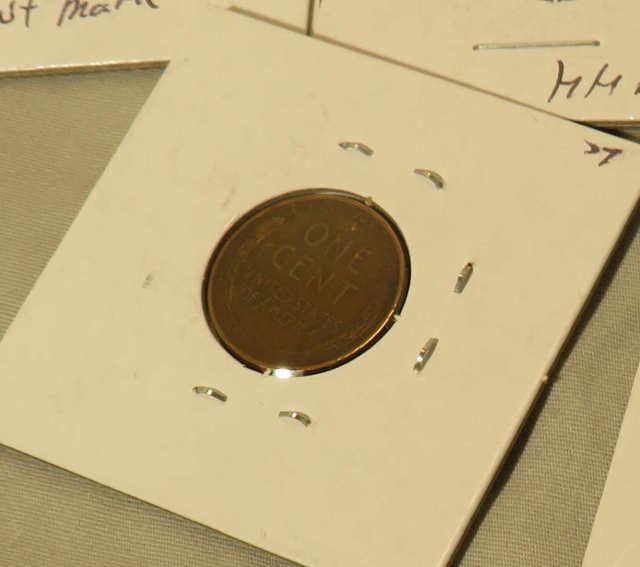 1944 s wheat penny - jacketed