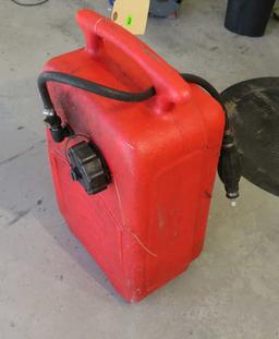6 gallon plastic outboard motor tank with primer bulb