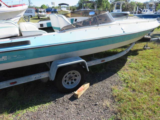 1989 Eagle by Sebold I/O runabout with trailer