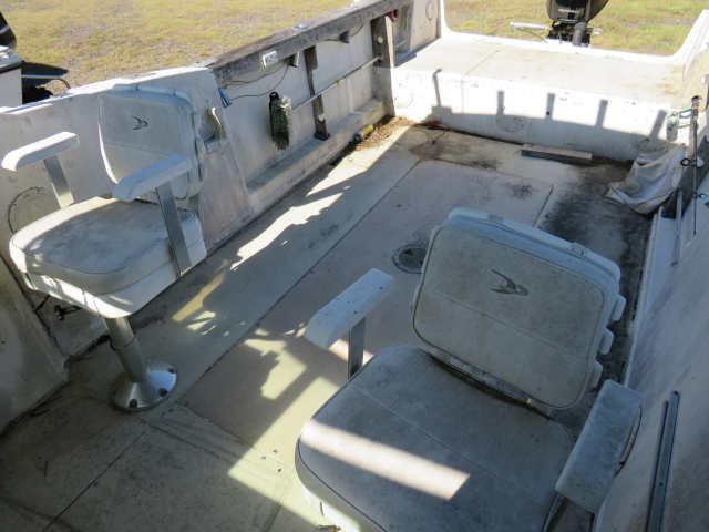 Aquasport 246 center console with trailer and Merc 250