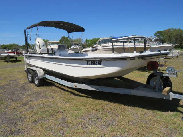 2002 Refurbished Carolina Skiff 150 Suzuki and trailer