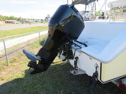 2002 Sea Fox 20 center console boat with 4 stroke motor and trailer