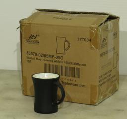 iti Venturi Mugs (Country White inside and Black Matte outside)