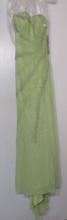 new Riva Designs Mint Green Strapless Prom Dress (Size 6)