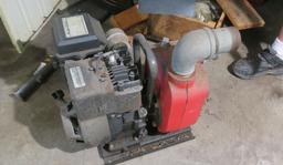 Gas powered 2" water pump