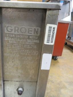 10 Gal. Stainless Steel Groen Steam Kettle (For Parts or Repair)