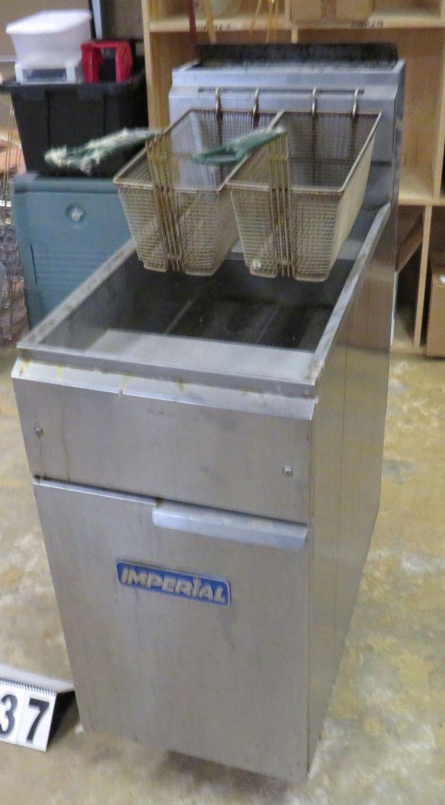 Imperial Gas 2 Basket Deep Fryer