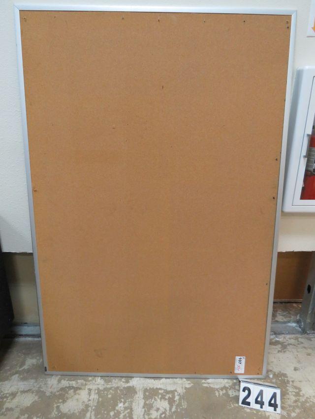 Aluminum Frame Cork Board,4'x6'