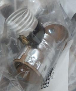 New in Package Lamp Sockets, Over 50 in Case