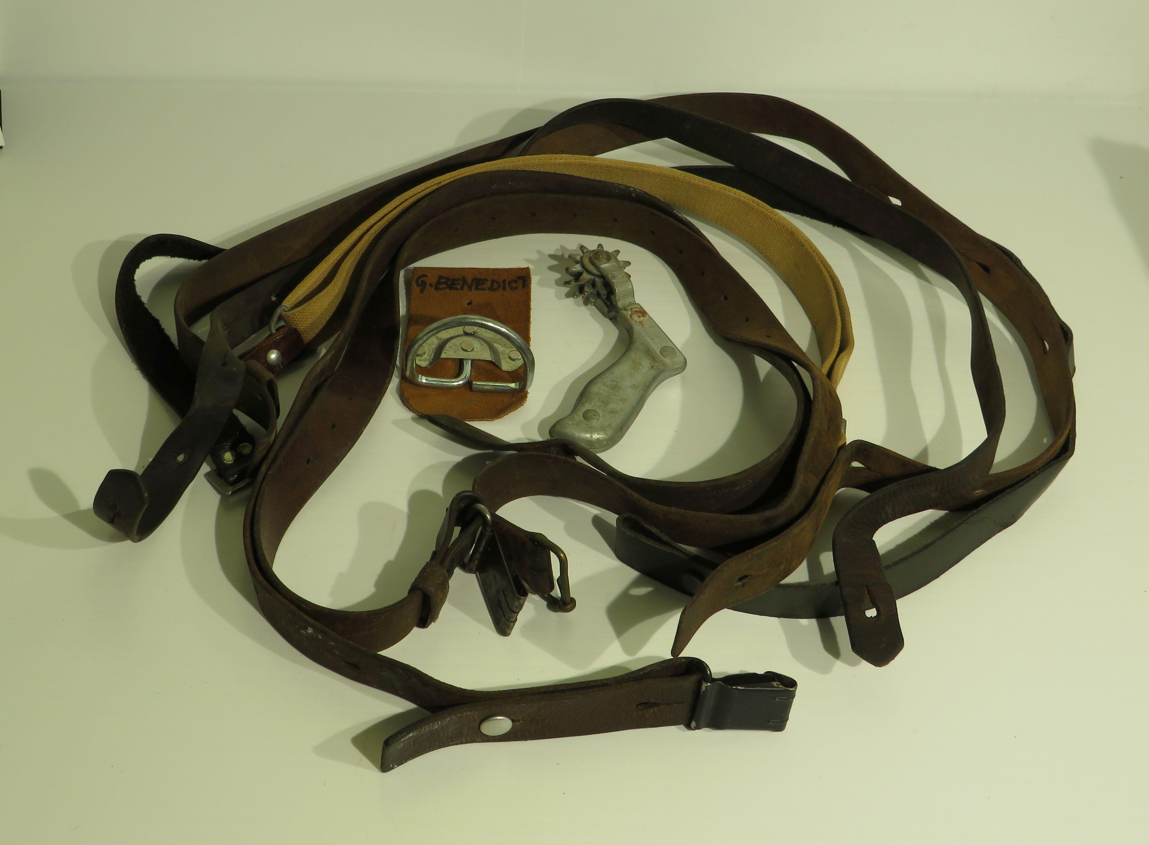 Leather straps and leather working tools
