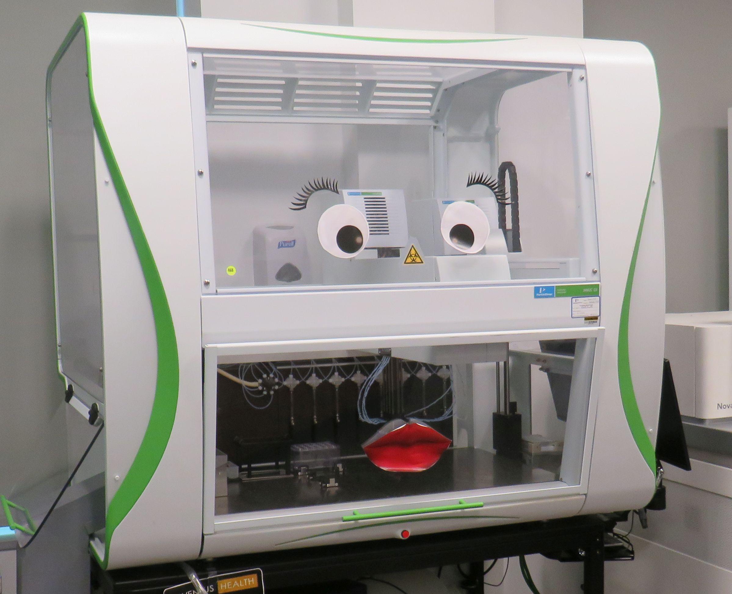 Perkins Elmer Janus G3 automated workstation model ahe111 master pipetter