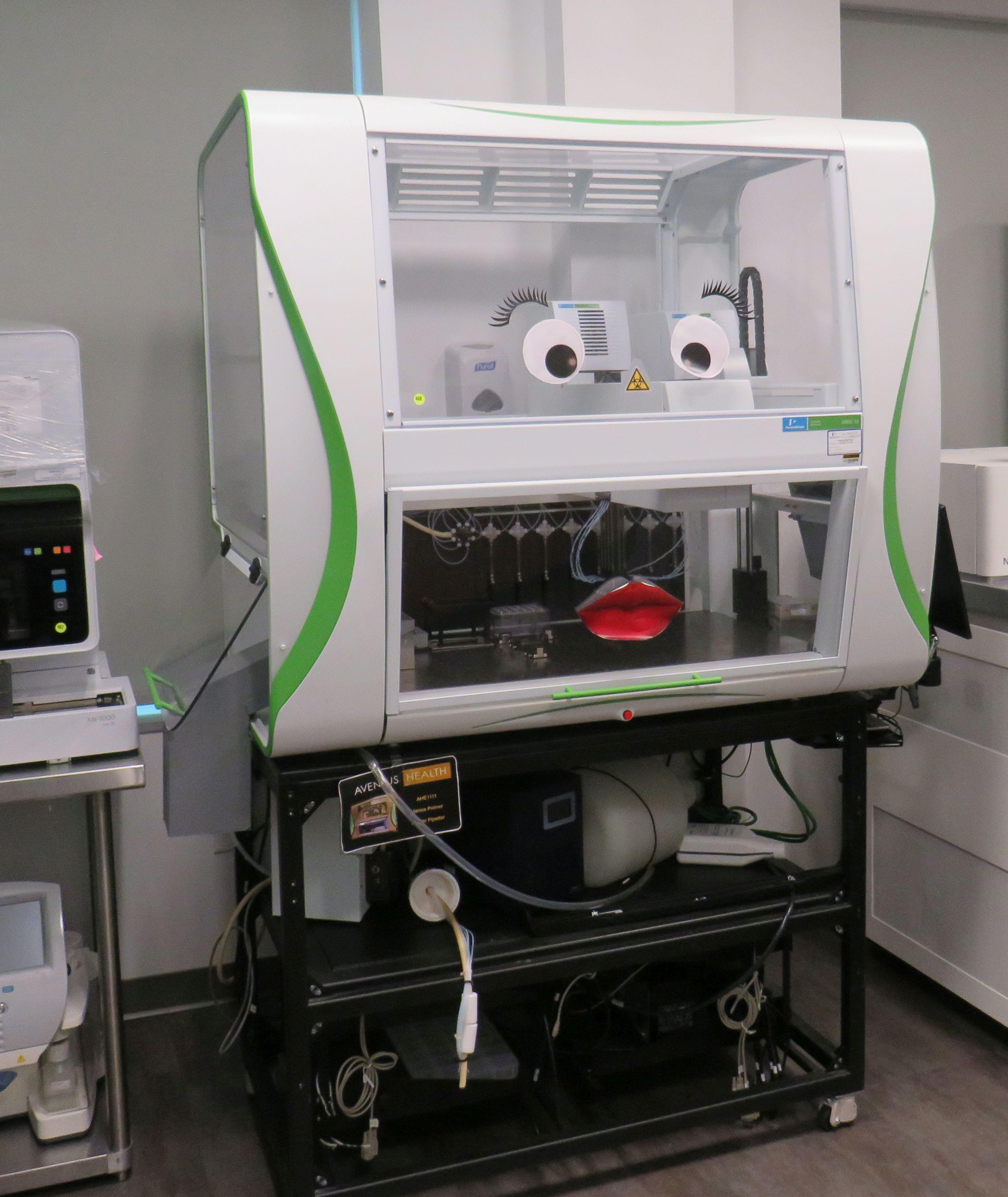 Perkins Elmer Janus G3 automated workstation model ahe111 master pipetter