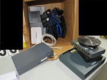 box of mixed routers and spreaders