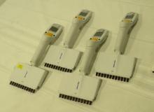 Eppendorf 300 digital read multi channel pipette