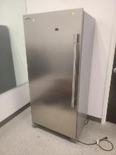 Electrolux stainless 33" wide 18.9 cu ft commercial refrigerator.  Mfg 2018