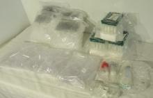Assorted Laboratory tubes and dispensers.  NEW in sealed bags.