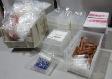 Mixed sample collection tubes, Robotic reservoir trays plus 6 boxes of Alcohol prep pads