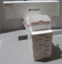 Integra 12.5 ul Griptips.  Pipette tips for use with VIAFLO and VOYAGER electronic pipettes.  5 R...